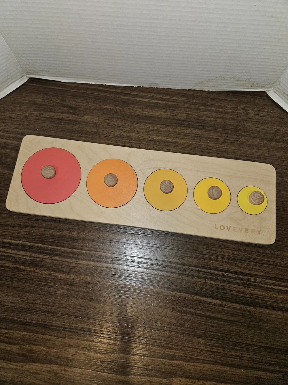 Lovevery Wooden Circle of Friends Puzzle 13-15 months